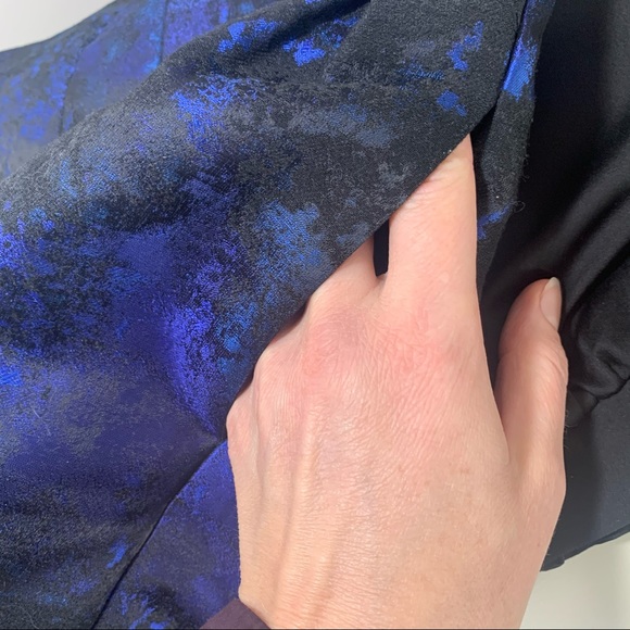 H&M strapless jacquard flare cocktail dress - Picture 12 of 15